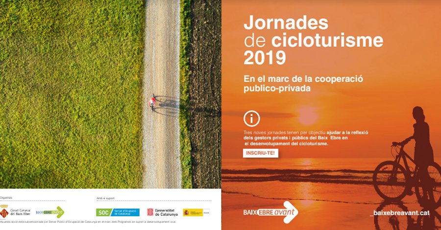 Jornades de cicloturisme 2019: Vertebraci del cicloturisme internacional a travs dels grans traats