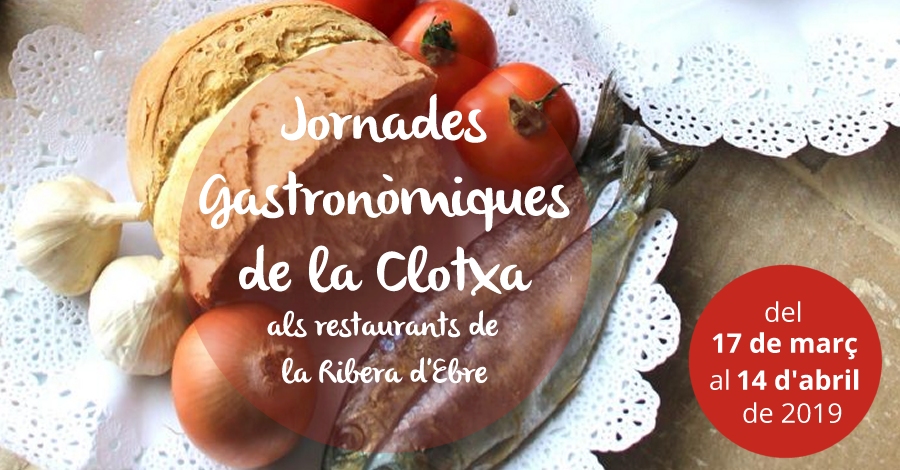 Jornadas gastronmicas de la clotxa en los restaurantes de la Ribera dEbre