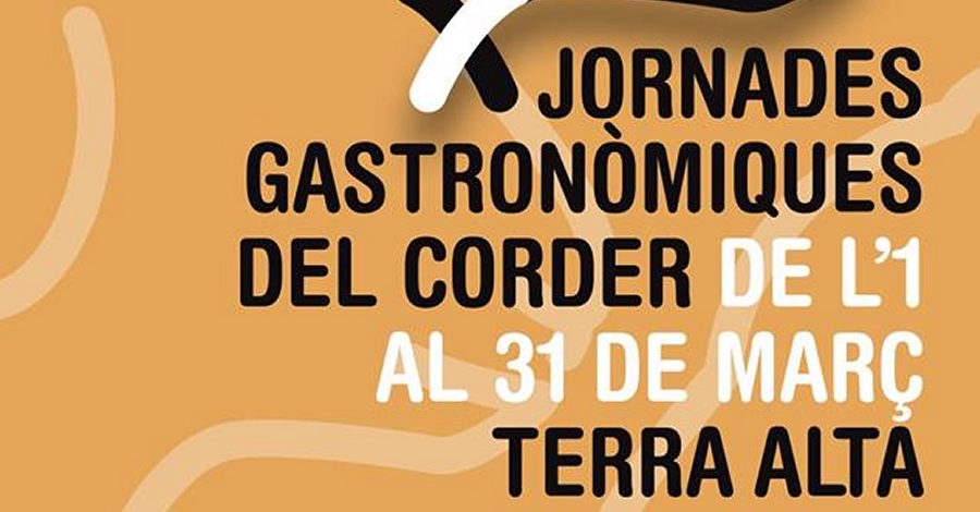 X Jornades Gastronmiques del Corder de la Terra Alta