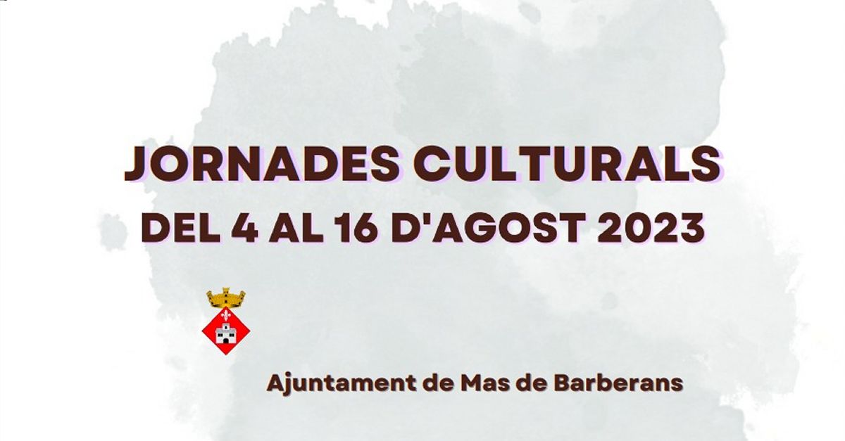 Jornades culturals del Mas de Barberans