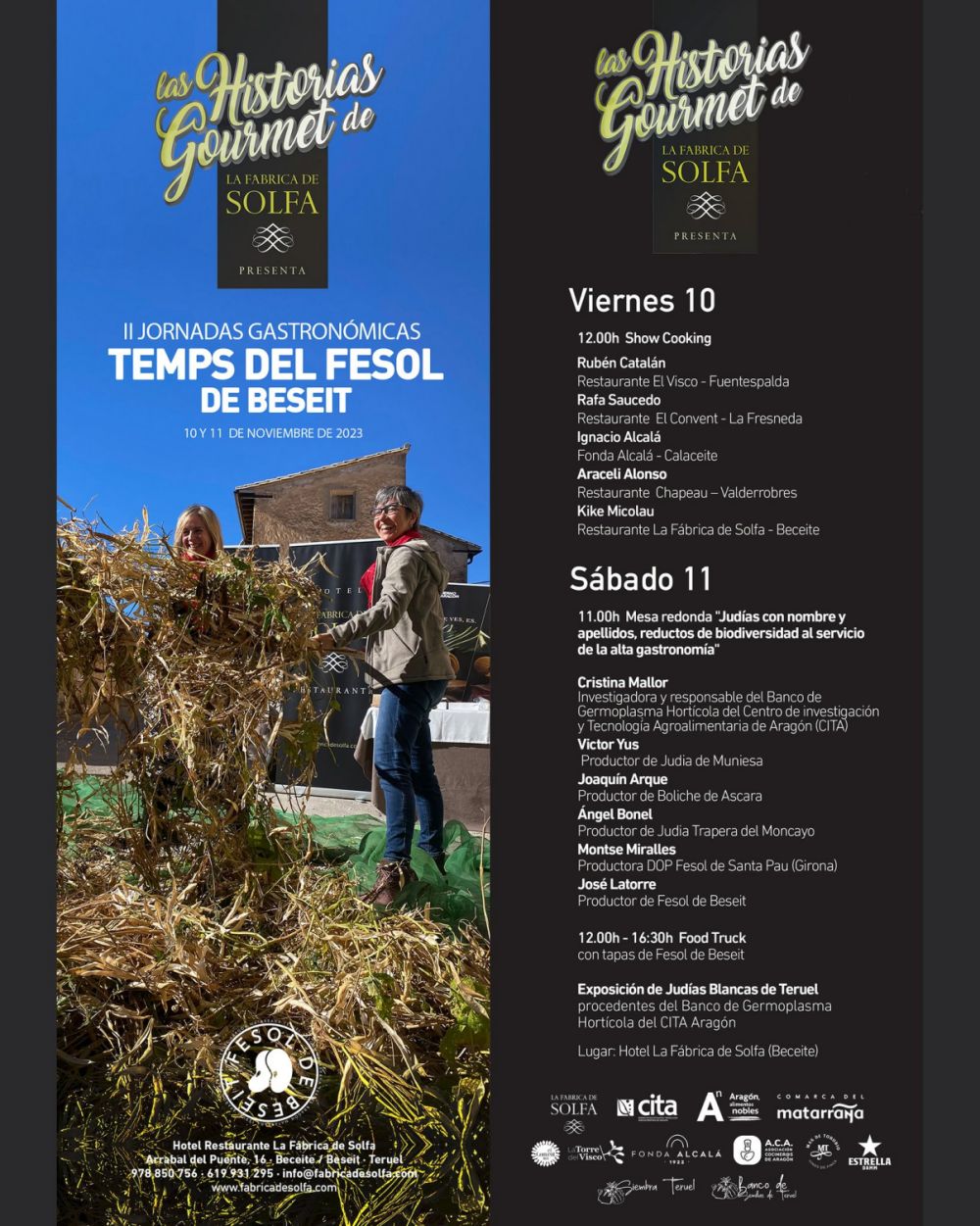 II Jornades gastronmiques Temps del Fesol de Beseit