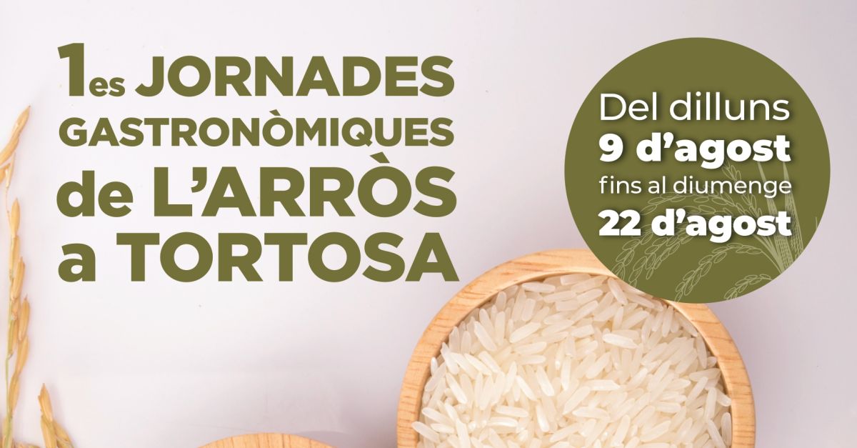 1es Jornades Gastronmiques de lArrs a Tortosa