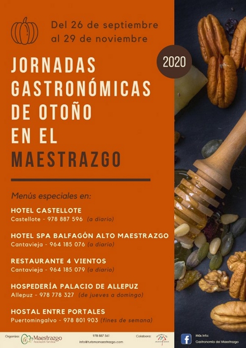 Jornades gastronmiques de tardor al Maestrazgo