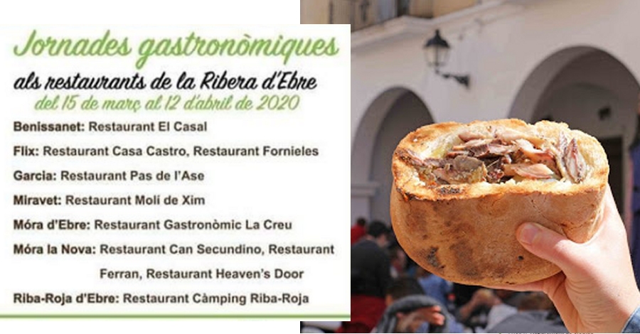 Jornades gastronmiques de la clotxa als restaurants de la Ribera dEbre