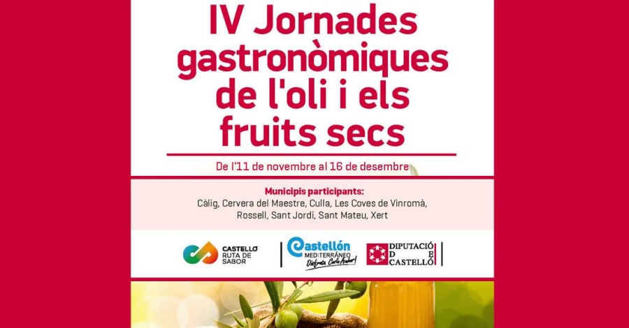 IV Jornadas Gastronmicas del aceite y los frutos secos