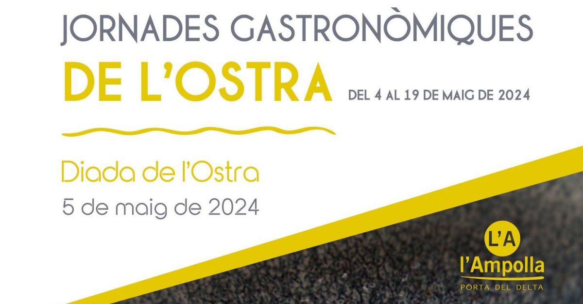 XXXIII Jornades gastronmiques de lOstra