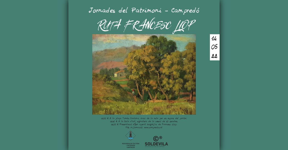 Jornadas del Patrimonio-Campred: Ruta Francesc Llop