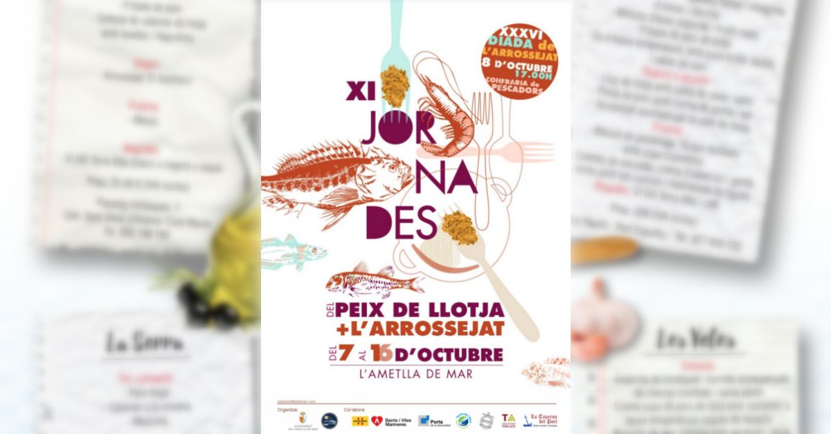 XI Jornades del Peix de Llotja i de lArrossejat de lAmetlla de Mar