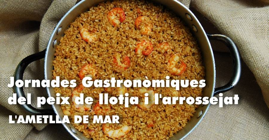 VIII Jornades gastronmiques del peix de Llotja i de larrossejat