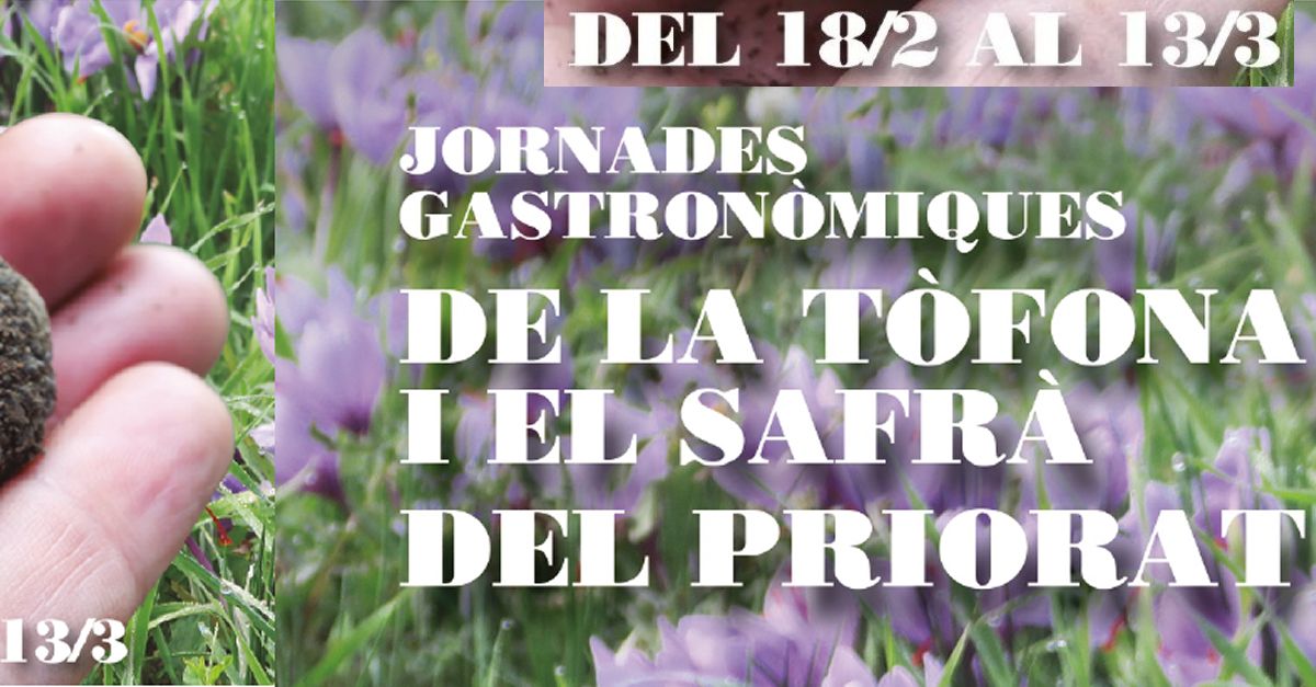 Jornades gastronmiques de la tfona i el safr del Priorat