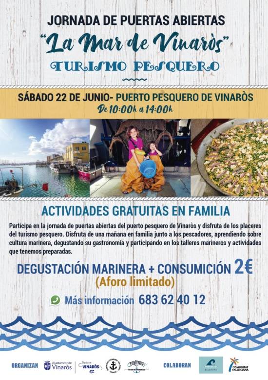 Jornada de portes obertes La Mar de Vinars. Turisme pesquer