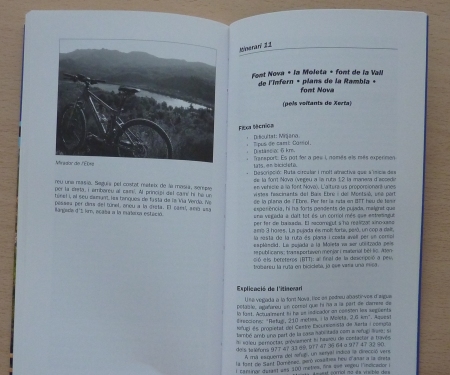 La via verda de Val de Zafn i 14 rutes complementries | EbreActiu.cat, revista digital d’oci actiu | Terres de l’Ebre ...