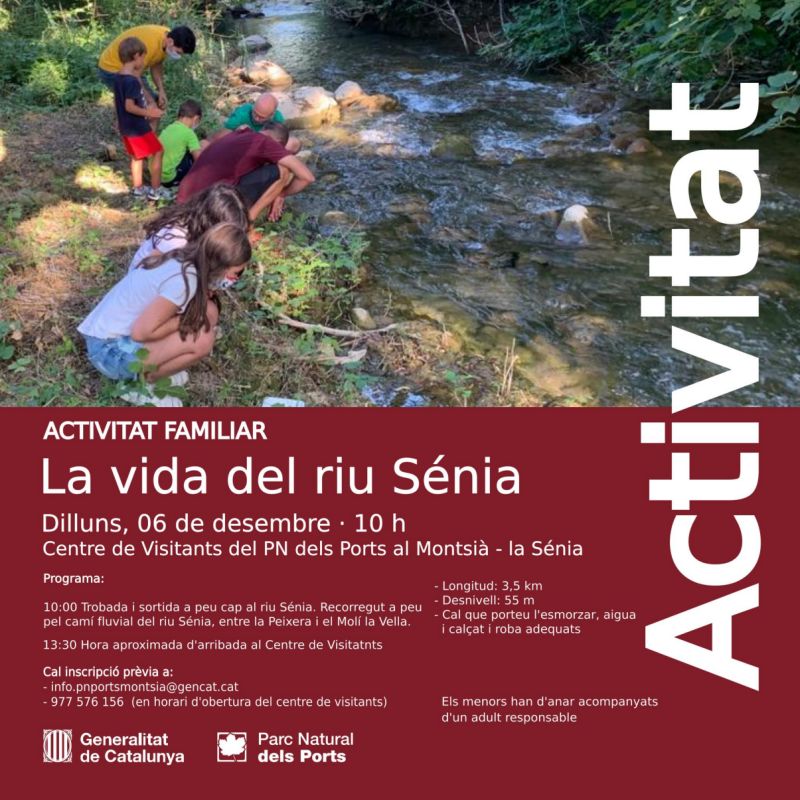 Activitat familiar: La vida del riu Snia