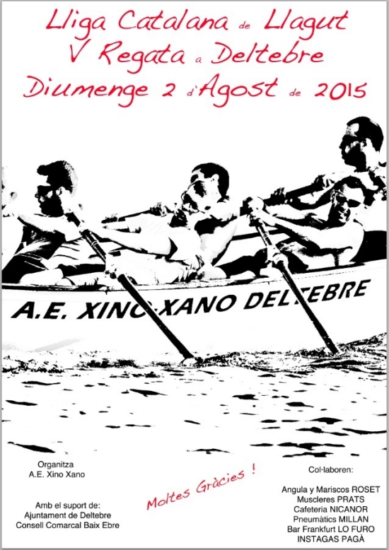 5a regata de la Lliga Catalana de Llaguts