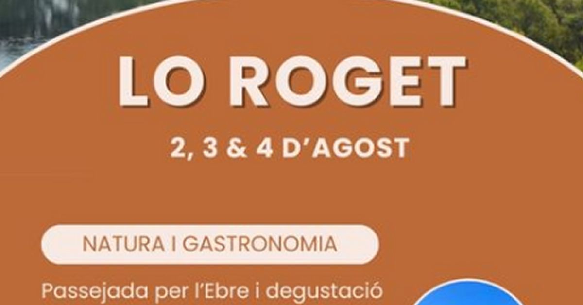 Passejada guiada per lEbre a bord de lo Roget ms tast de dolos i moscatell