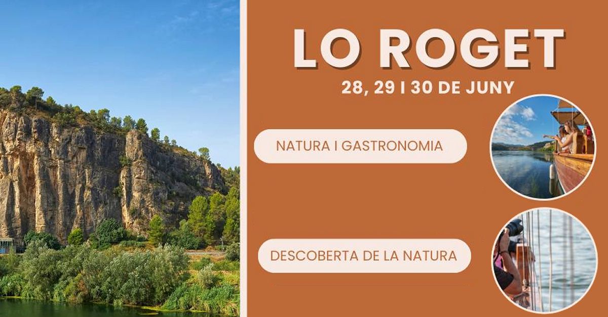 Passejada per lEbre  a bord de lo Roget i observaci guiada de la fauna i flora