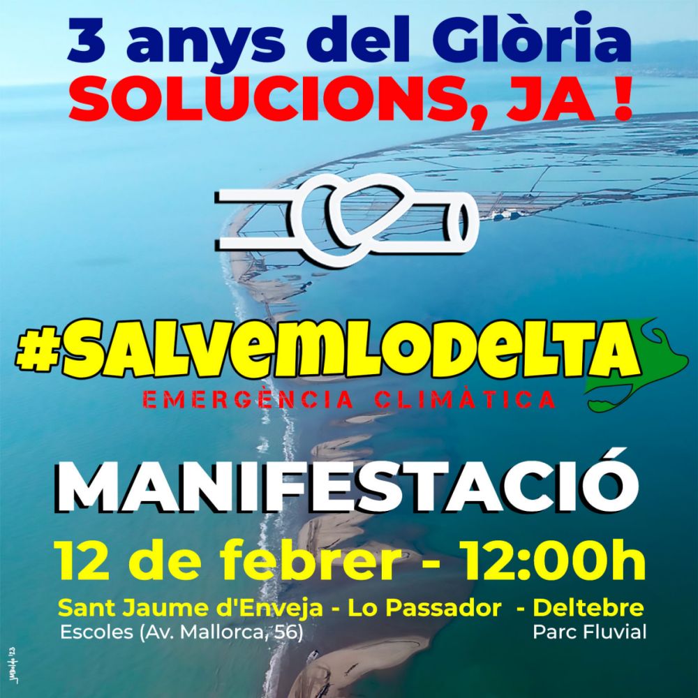 Manifestaci Salvem lo Delta