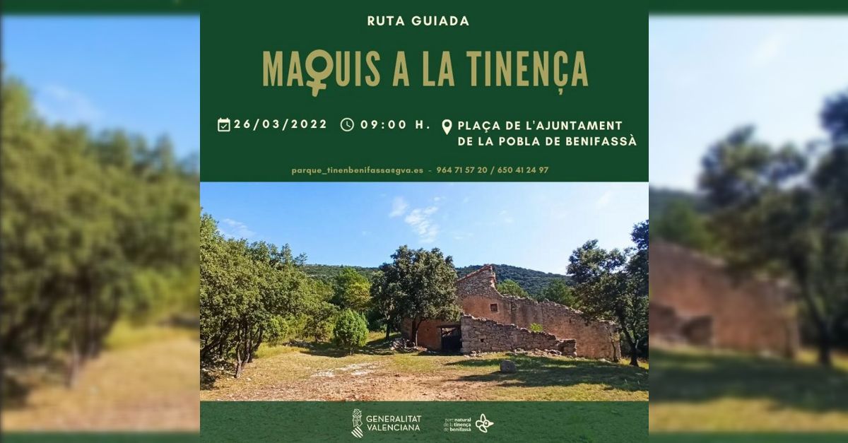 Ruta guiada Maquis a la Tinena