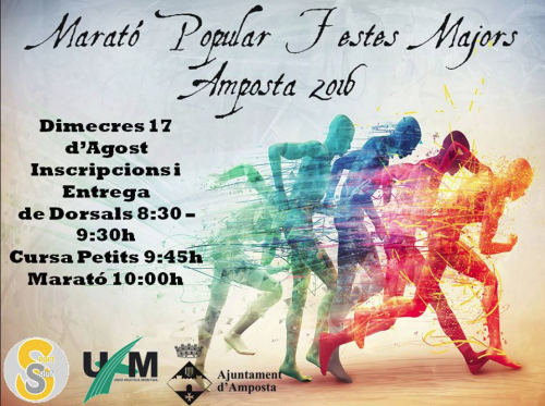 Marat popular Festes Majors Amposta 2016