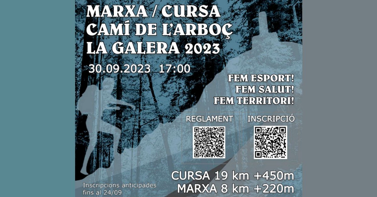 Marcha y carrera Cam de lArbo