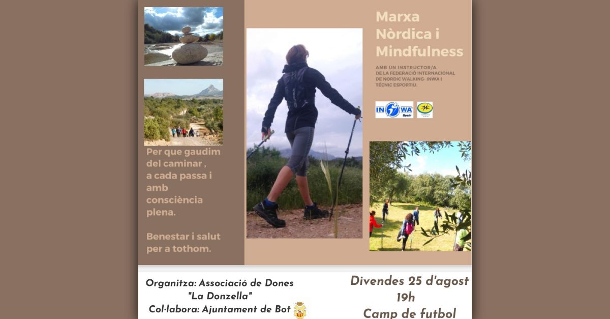 Marcha nrdica y mindfulness