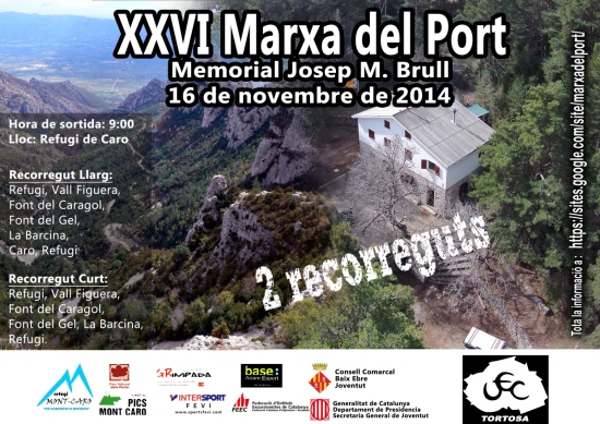 26a edici de la popular MARXA DEL PORT (Memorial Josep M. Brull) | EbreActiu.cat, revista digital d’oci actiu | Terres de l’Ebre ...