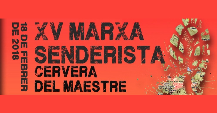 XV Marcha senderista de Cervera del Maestre