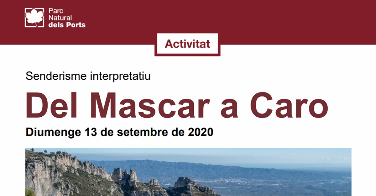 Itinerario circular des del Mascar al cim de Caro