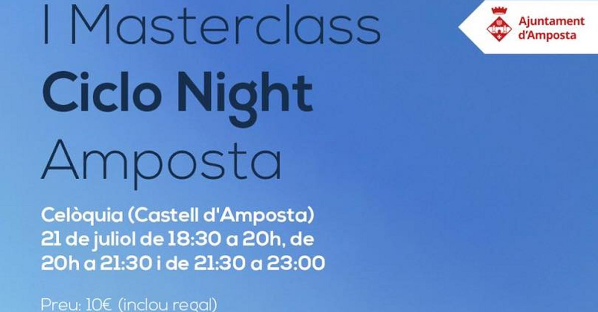 I Masterclass Ciclo Night [CANCELADA]