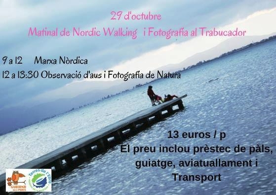 Matinal de Nordic Walking i Fotografia al Trabucador