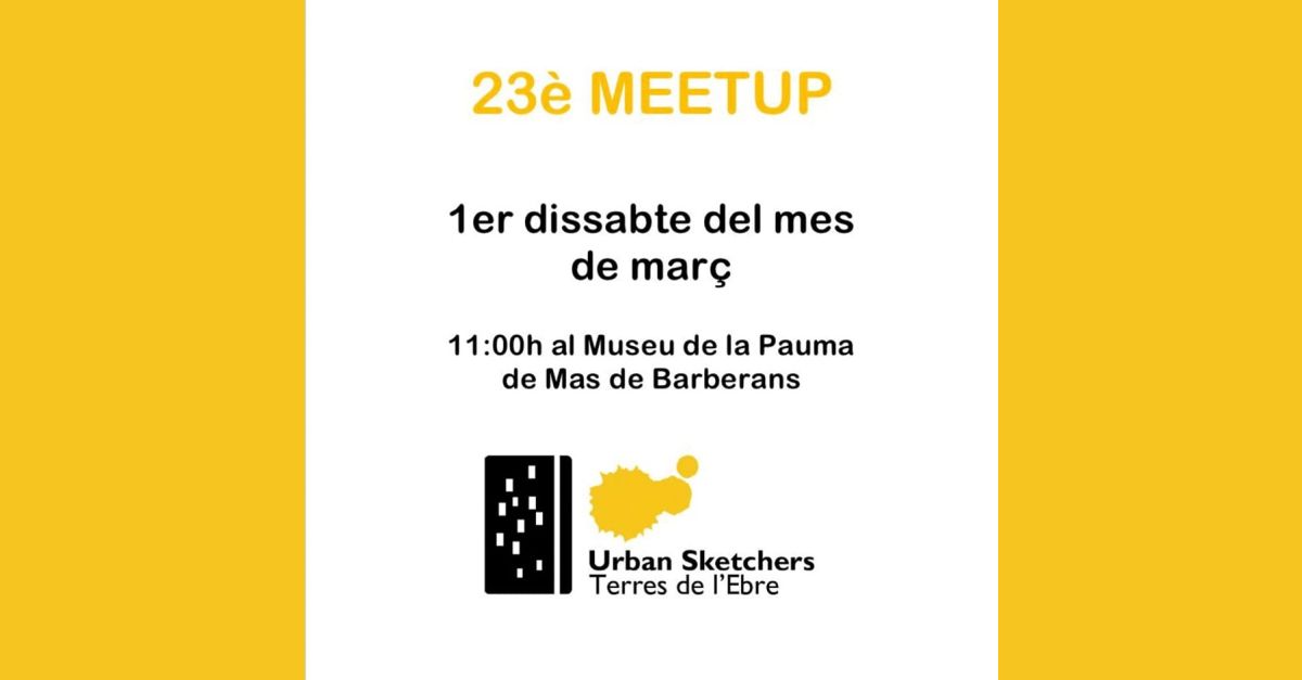 23 Meetup Urban Sketchers Terres de lEbre