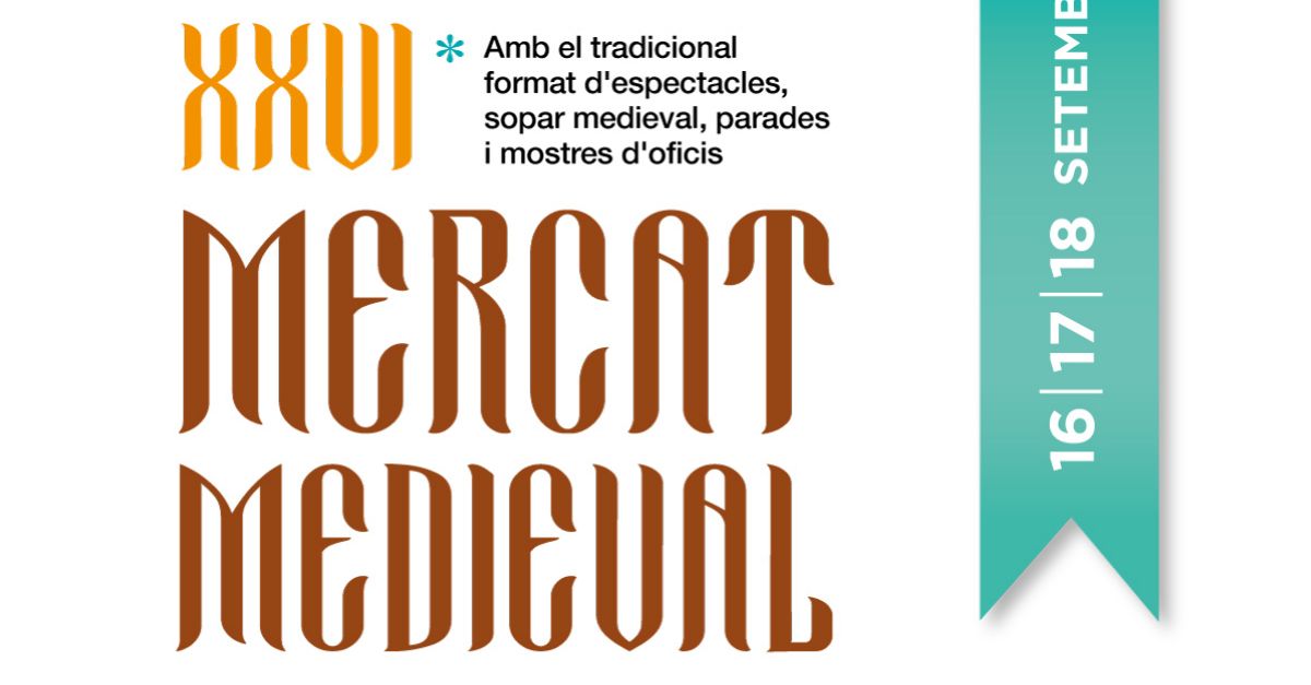 XXVI Mercat Medieval de lHospitalet de lInfant