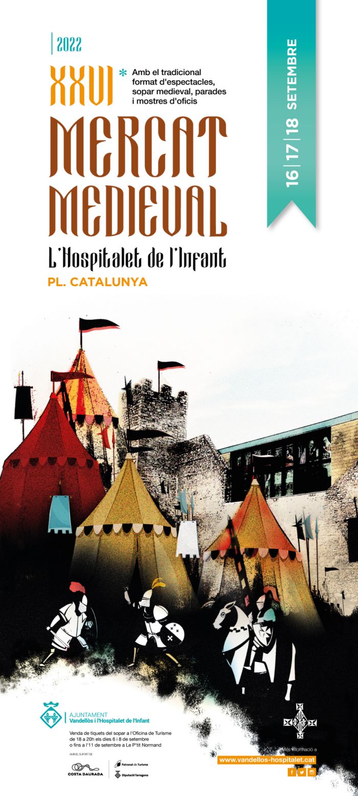 L’Hospitalet de l’Infant tornar a recrear el seu passat medieval del 16 al 18 de setembre | EbreActiu.cat, revista digital d’oci actiu | Terres de l’Ebre ...