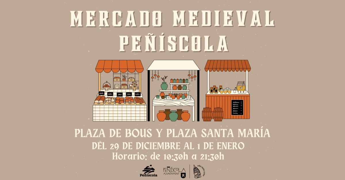 Mercado medieval en Penscola