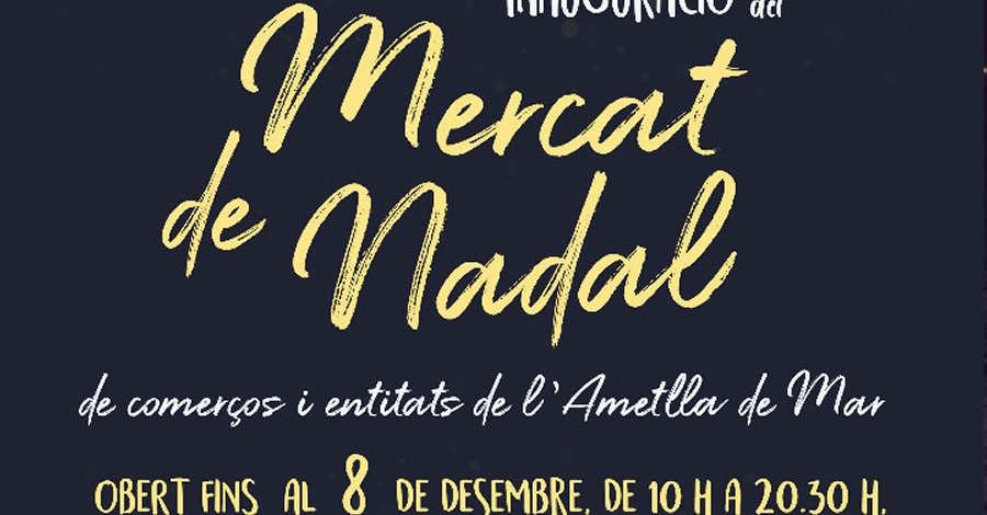 Mercat de Nadal de lAmetlla de Mar