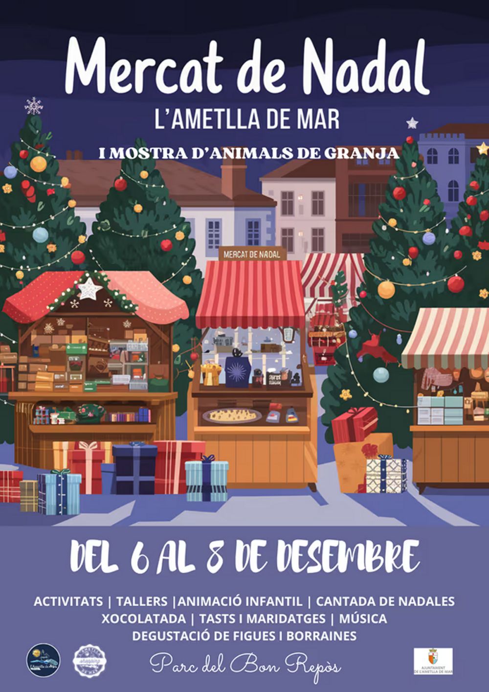 Mercat de Nadal i I Mostra dAnimals de Granja de lAmetlla de Mar