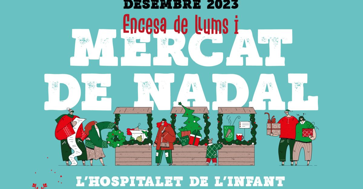 Mercat de Nadal de lHospitalet de lInfant