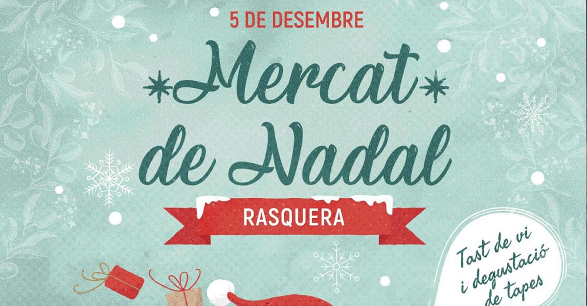 Mercat de Nadal a Rasquera