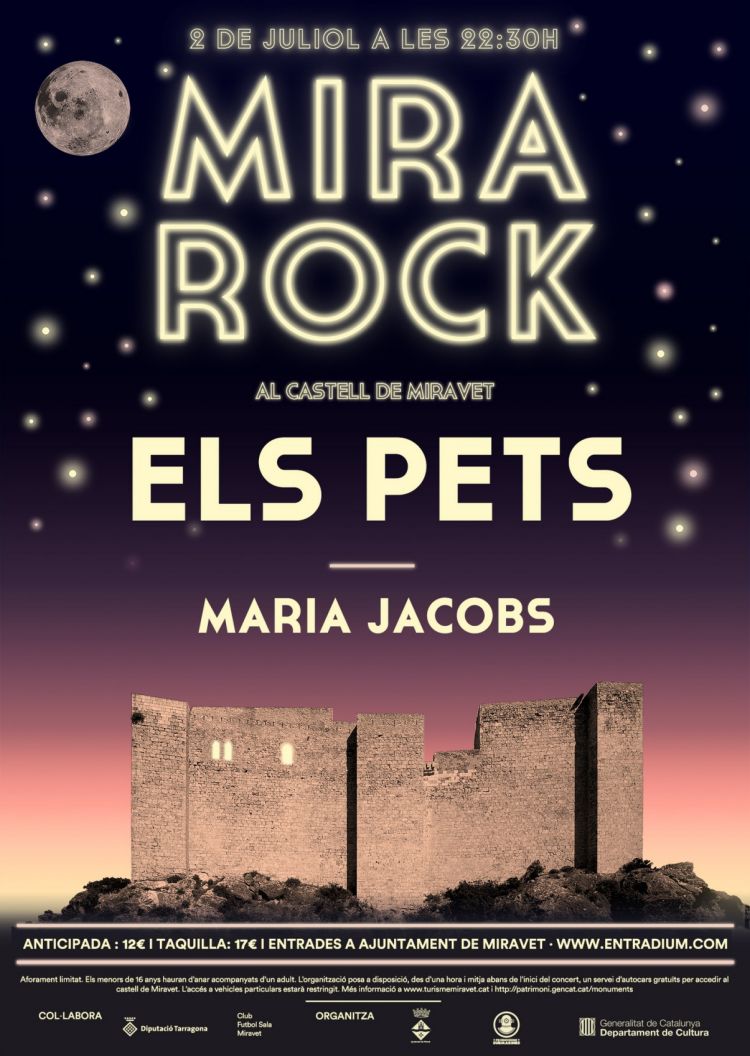 Mira Rock al Castell de Miravet