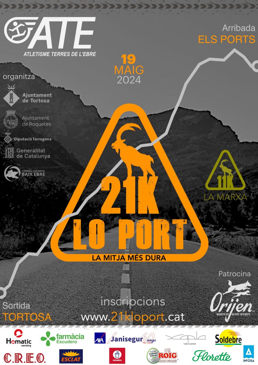 La primera edici de la mitja marat 21K lo Port se celebrar el 19 de maig | EbreActiu.cat, revista digital d’oci actiu | Terres de l’Ebre ...