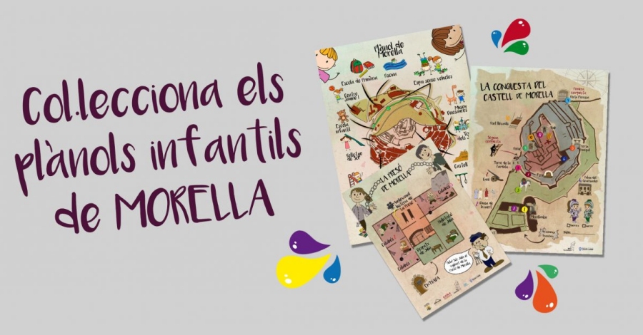 Morella estrena material turstico infantil | EbreActiu.cat, revista digital de ocio activo | Terres de l’Ebre...