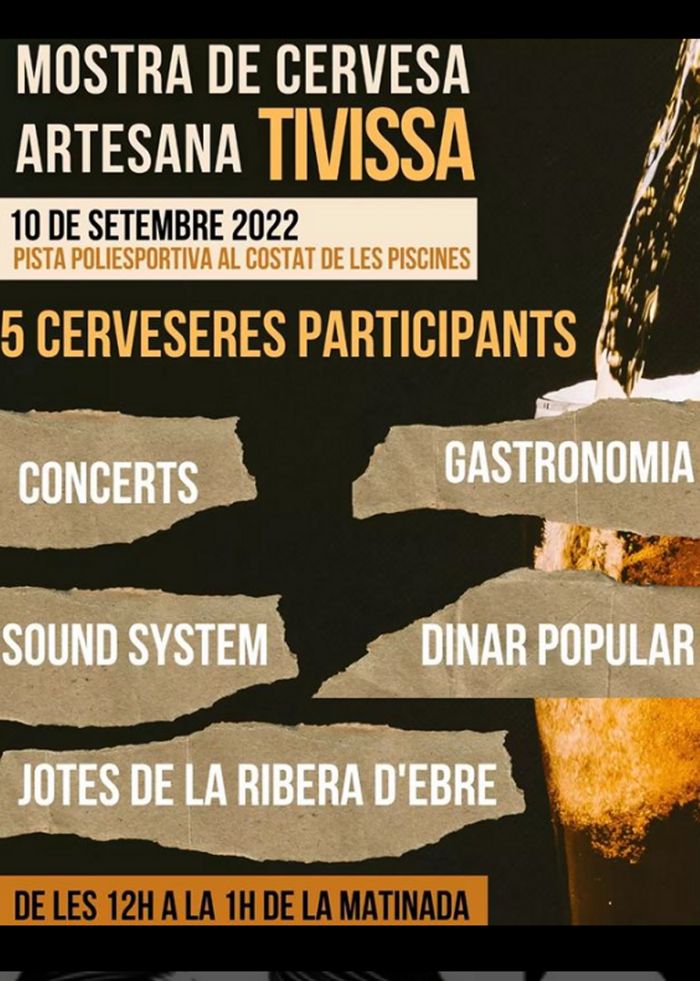 Mostra de cervesa artesana a Tivisssa