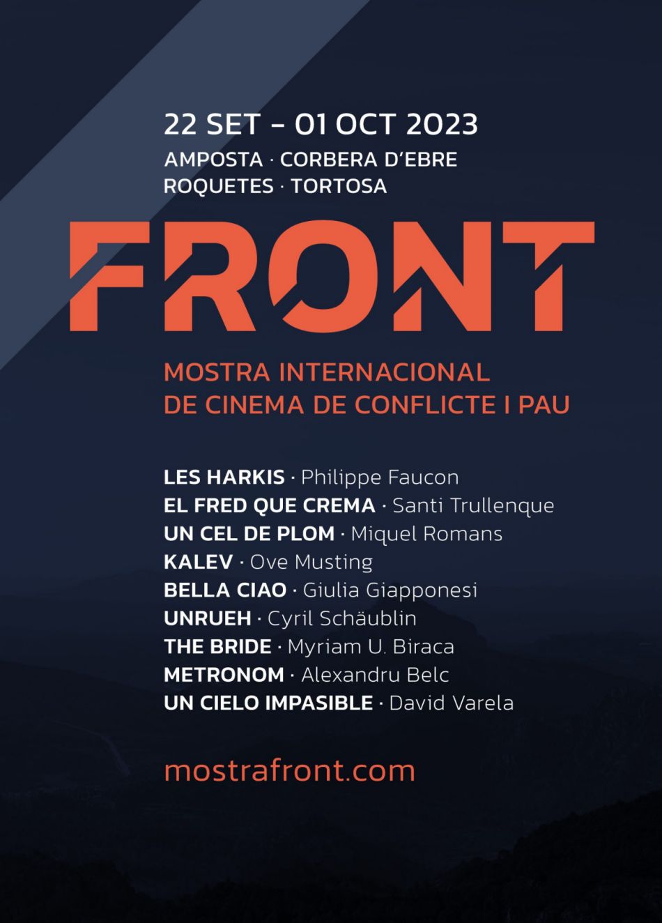 FRONT. Mostra Internacional de Cinema de Conflicte i Pau