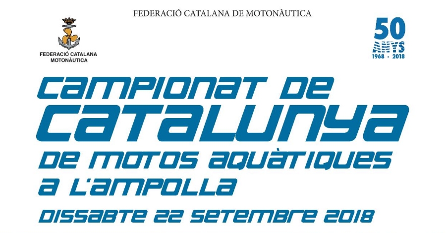 Campeonato de Catalunya de motos acuticas