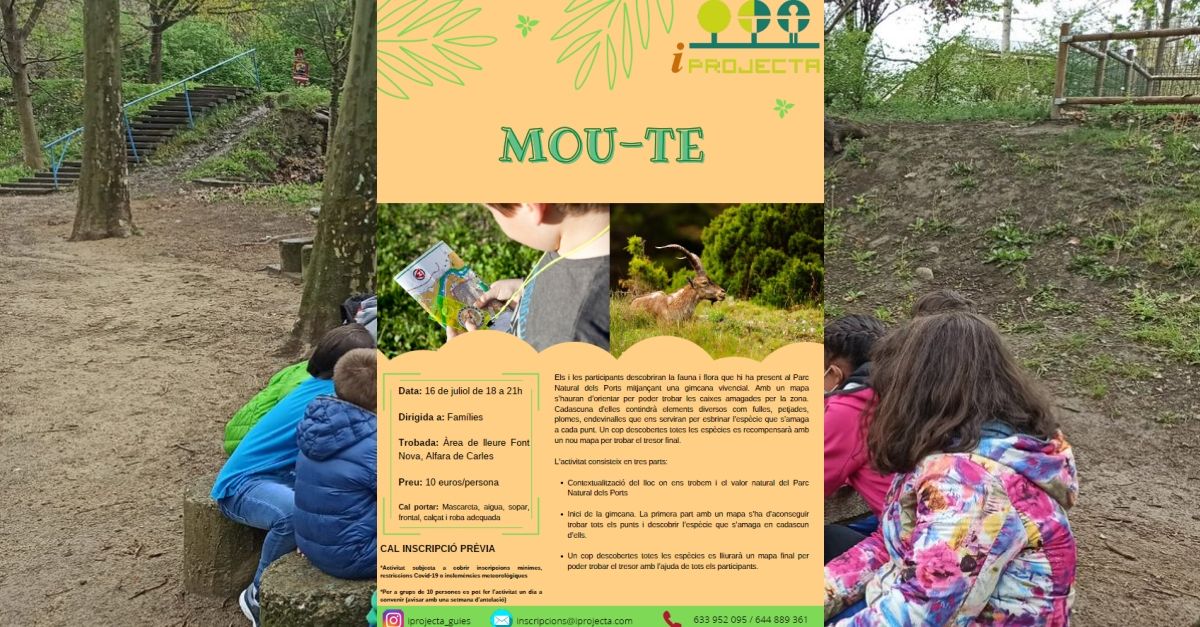 Actividad de educacin ambiental: Mou-te