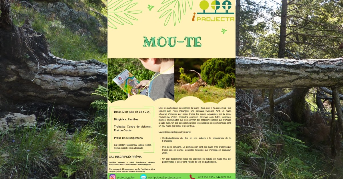 Actividad de educacin ambiental: Mou-te