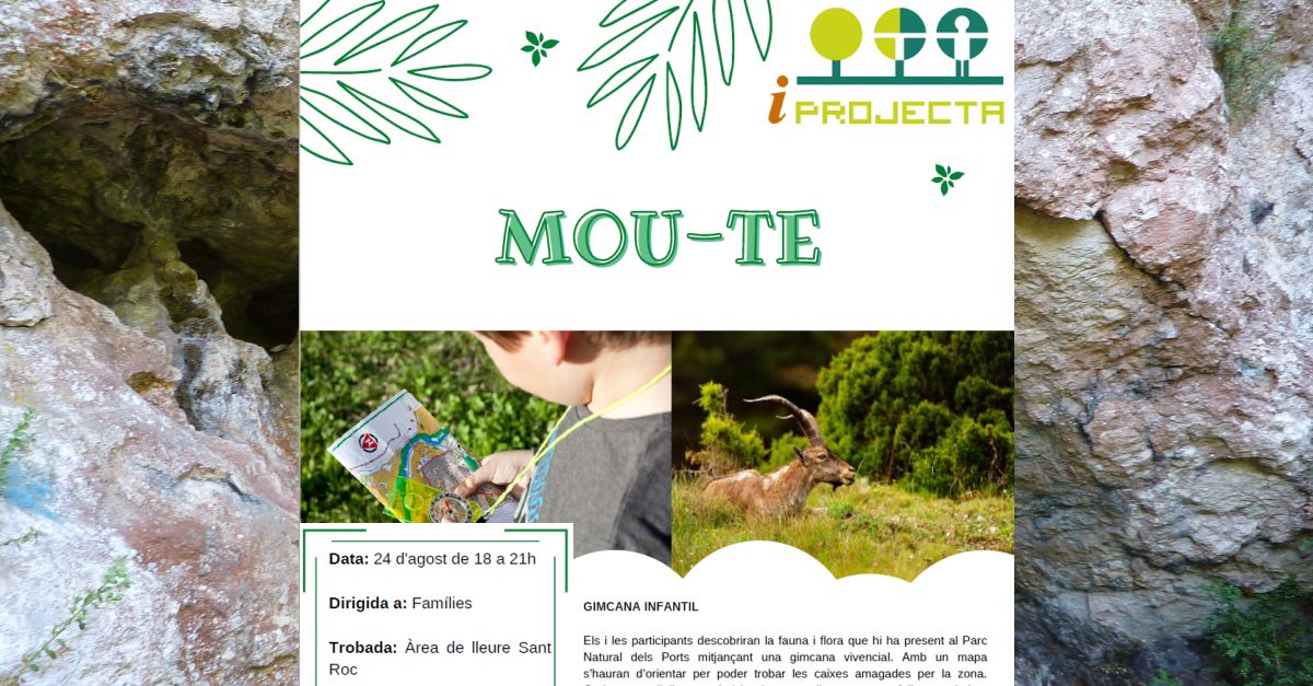 Activitat deducaci ambiental: Mou-te (gimcana infantil)