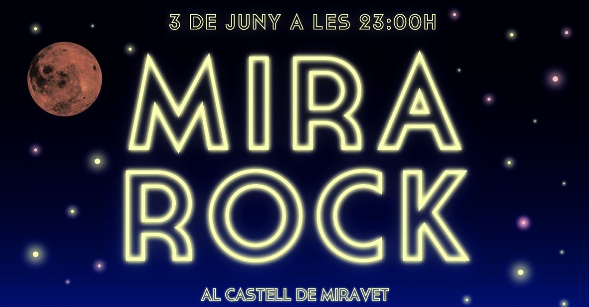 Mira Rock al castell de Miravet