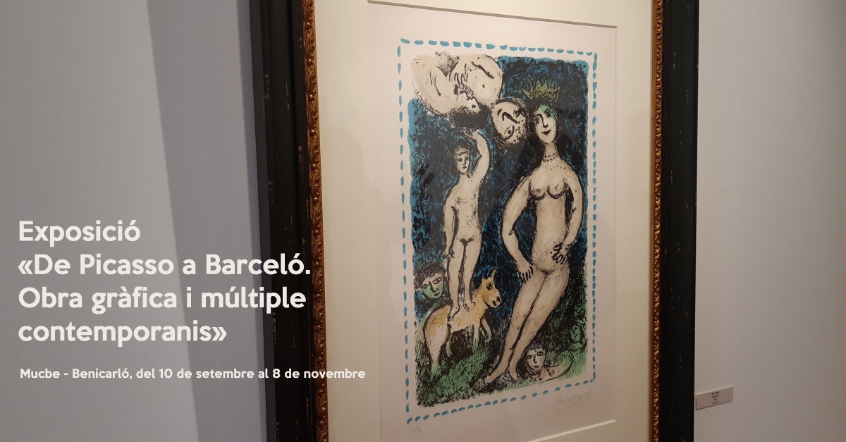 Exposici De Picasso a Barcel. Obra grfica i mltiple contemporanis