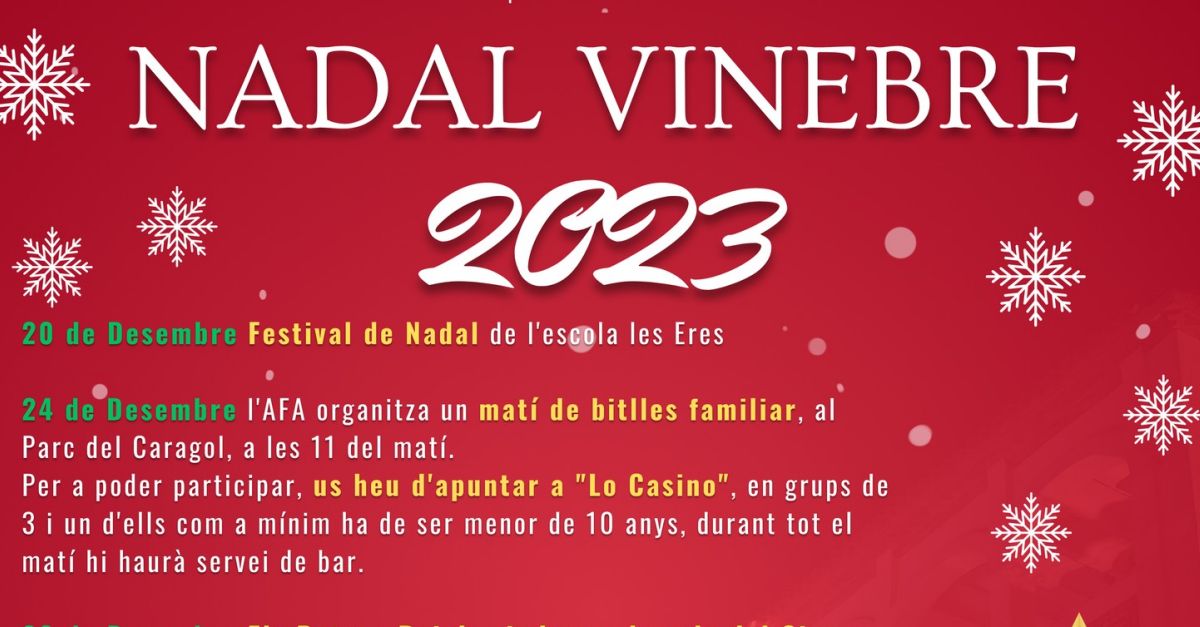 Navidad Vinebre 2023